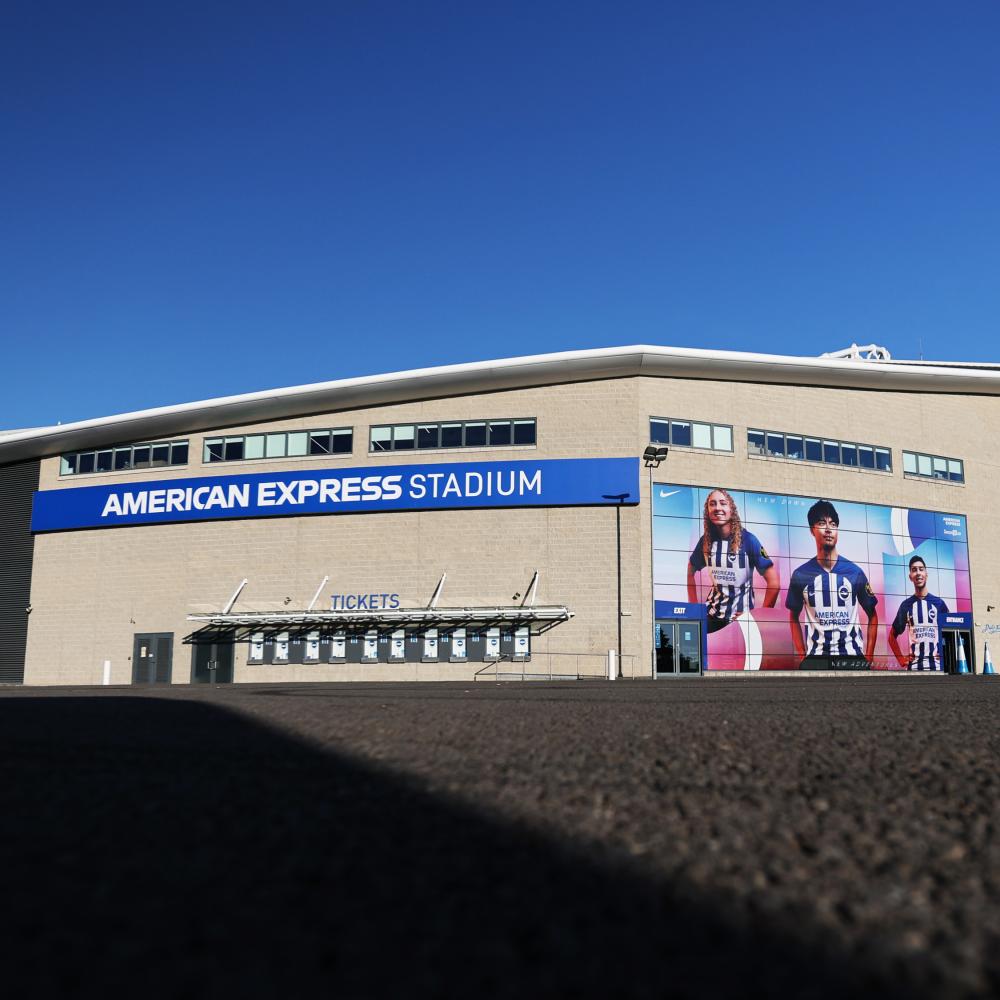 Amex Stadium from outside